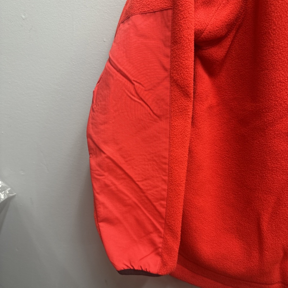 Duluth Trading Co Fleece Jacket Mens L Bright Red Full Zip New in Bag - Picture 3 of 15